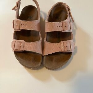 Kids Birkenstock sandals Milano Vegan soft pink size EU 31, US 13-13.5